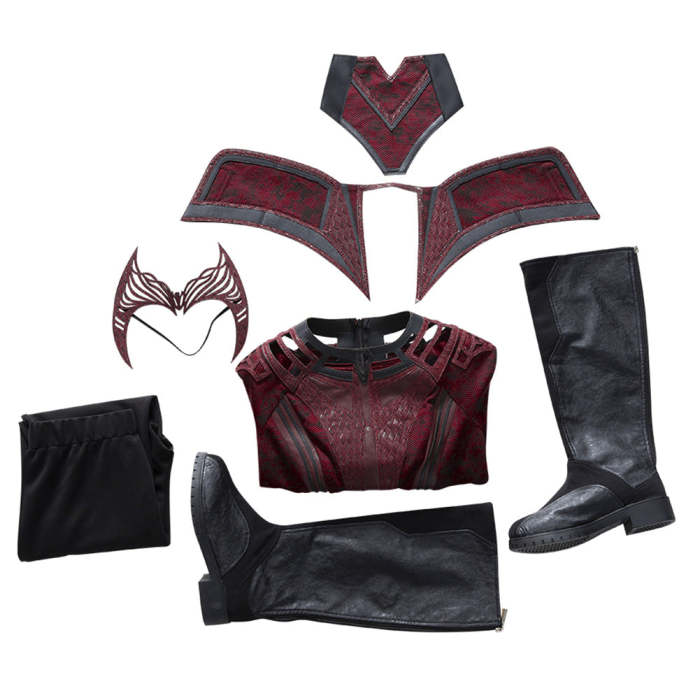 Doctor Strange Scarlet Witch Uniform Outfits Halloween Carnival Suit Cosplay Costume