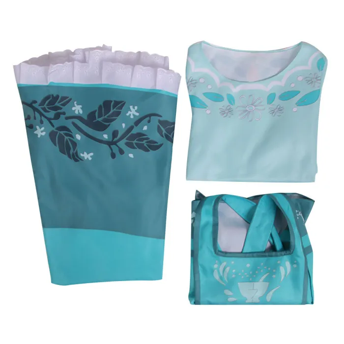 Encanto Julieta Madrigal Outfits Halloween Carnival Suit Cosplay Costume