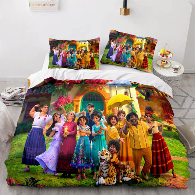 Encanto The Madrigal Family Bedding Set Quilt Duvet Cover Bedding Sets