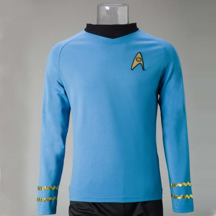 Star Trek Tos The Original Series Captain Kirk Shirt Uniform Halloween Cosplay Costume