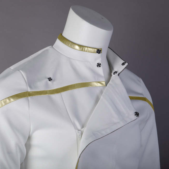 Star Trek  Lower Decks 2 Uss Cerritos Crew  Uniform Starfleet White Shirts Halloween Cosplay Costume