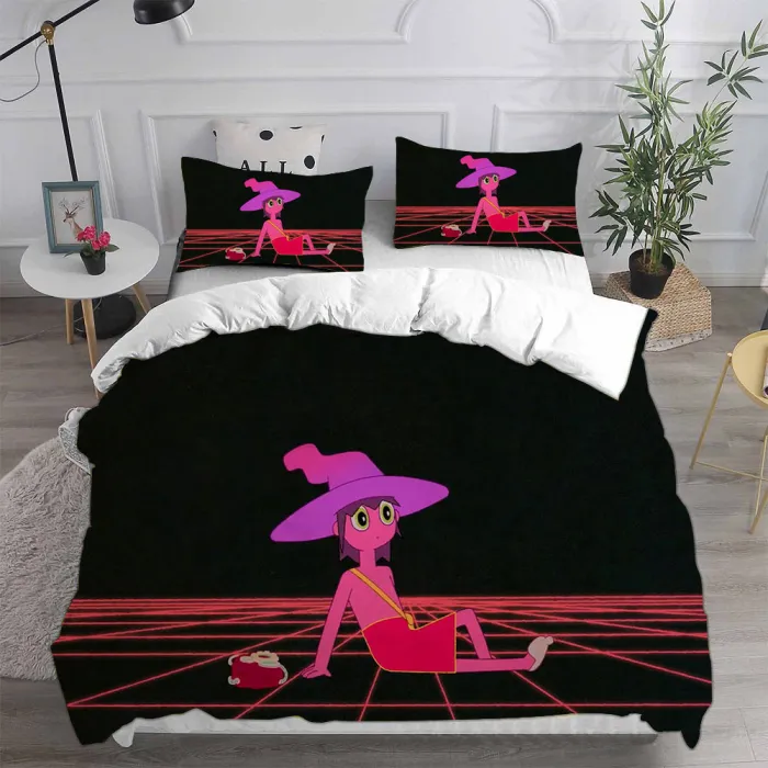 The Midnight Gospel Cosplay Bedding Set Duvet Cover Pillowcases Halloween Home Decor