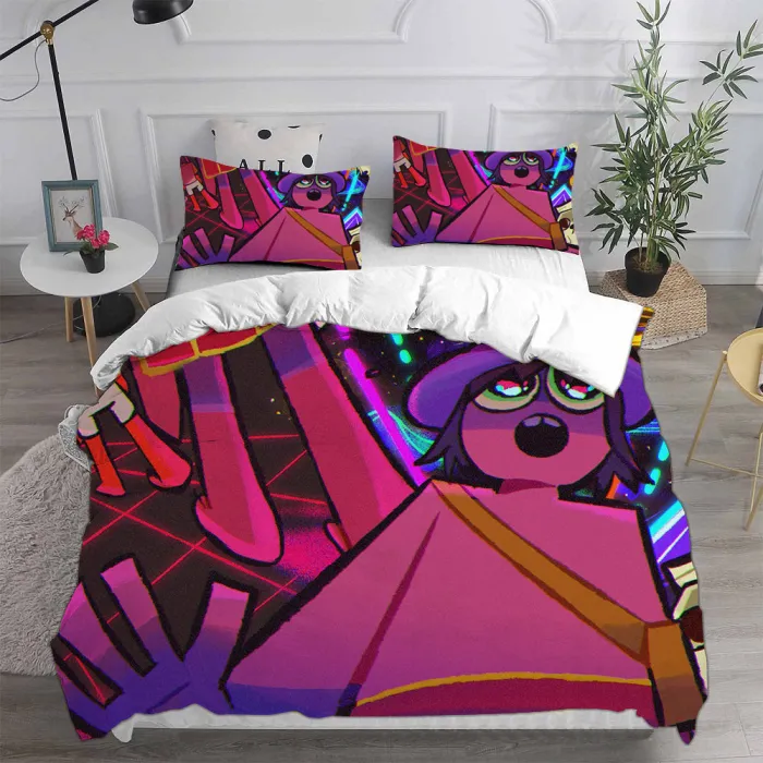 The Midnight Gospel Cosplay Bedding Set Duvet Cover Pillowcases Halloween Home Decor