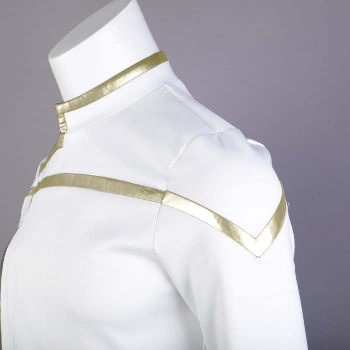Star Trek  Lower Decks 2 Uss Cerritos Crew  Uniform Starfleet White Shirts Halloween Cosplay Costume