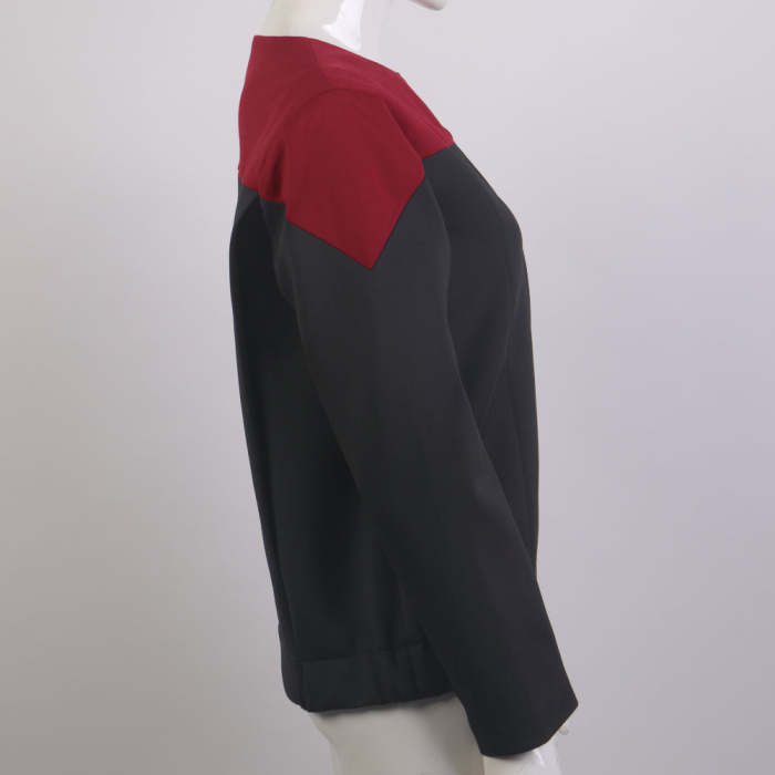 Star Trek Deep Space Nine Kira Nerys Voyager Starfleet Uniforms Female Jacket Halloween Cosplay Costumes
