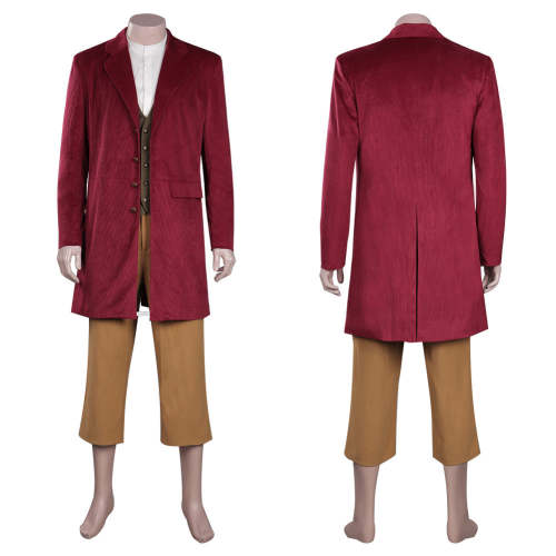 The Hobbit Bilbo Baggins Outfits Halloween Carnival Suit Cosplay Costume