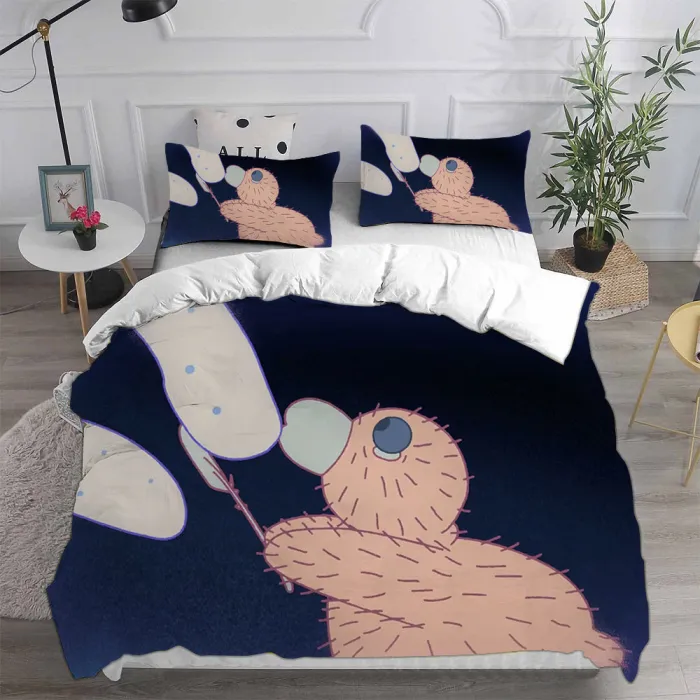 The Midnight Gospel Cosplay Bedding Set Duvet Cover Pillowcases Halloween Home Decor