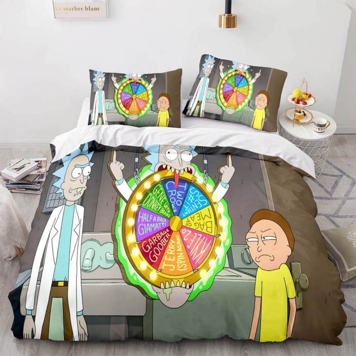 Rick And Morty Season 5 Bedding Set Quilt Duvet Covers Bedding Sets