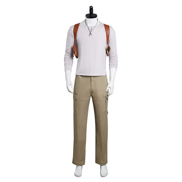 Uncharted  Nathan Drake Cosplay Costume Outfits Halloween Carnival Suit