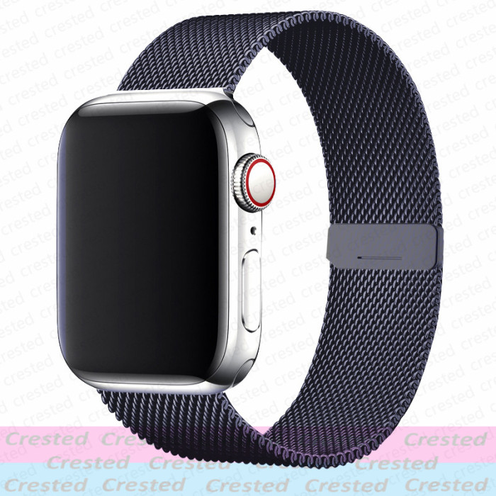 Magnetic Loop Strap For Apple watch Band 44mm 40mm 45mm 41mm 42mm 38mm Stainless steel correa bracelet iWatch serie 3 4 5 6 se 7