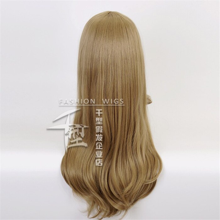 Gra Genshin Impact Lisa Cosplay Wig With Cap