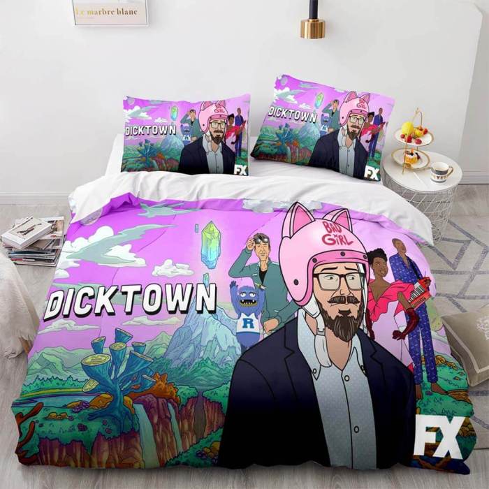 Dicktown Season 2 Bedding Set Quilt Duvet Cover Bedding Sets