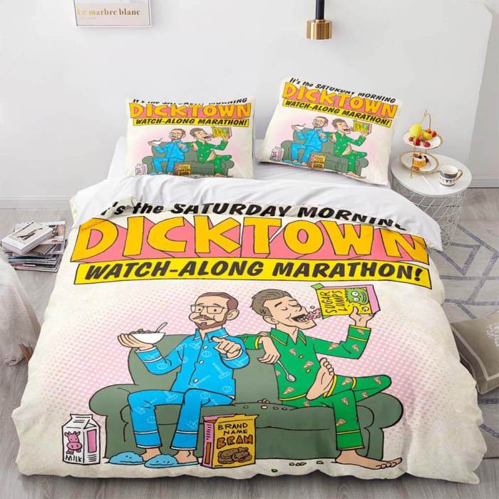 Dicktown Season 2 Bedding Set Quilt Duvet Cover Bedding Sets