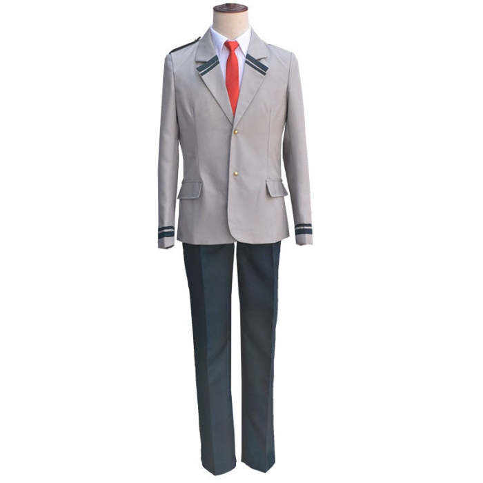 Anime My Hero Academia Midoriya Izuku Cosplay High School Student Uniform