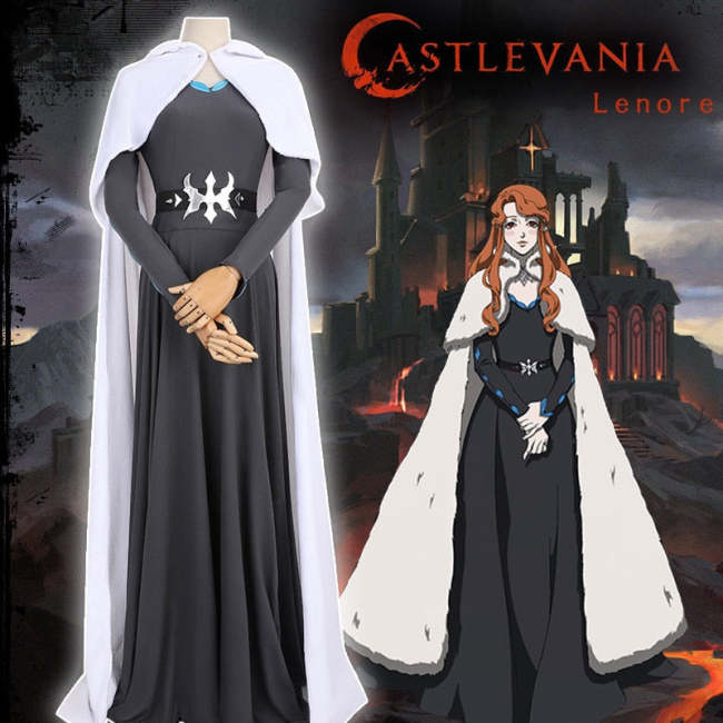 Arrival Lenore Cosplay Costume Anime Castlevania Uniform Halloween Carnival Party Clothing
