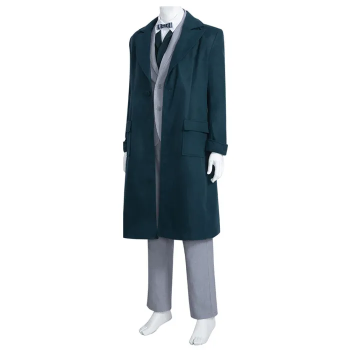 Fantastic Beasts: The Secrets Of Dumbledore  T Scamander Cosplay Costume Outfits Halloween Carnival Suit