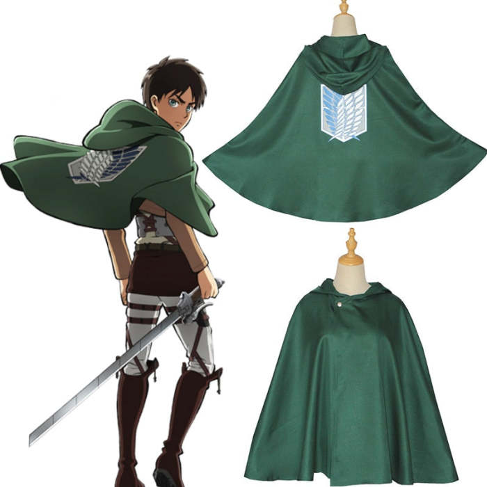 Anime Attack On Titan Investigation Team Cosplay Wings Of Freedom Cloak Carnival Show Cloak