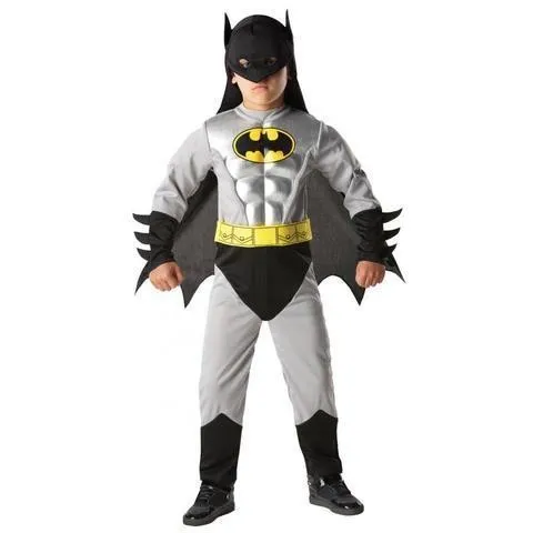 Batman Cosplay Muscle Jumpsuit Halloween Costumes For Kids