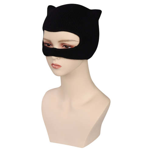 The Batman  - Selina Kyle / Catwoman Mask Cosplay Knitted Masks Helmet Masquerade Halloween Party Cosplay Props