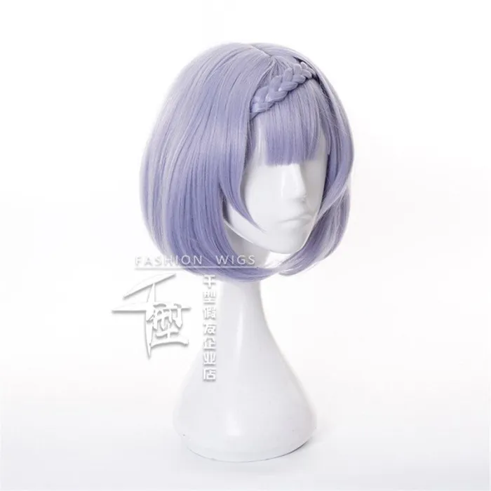 Noelle Wig Cosplay Set Game Genshin Impact Character Costume Prop Uniform