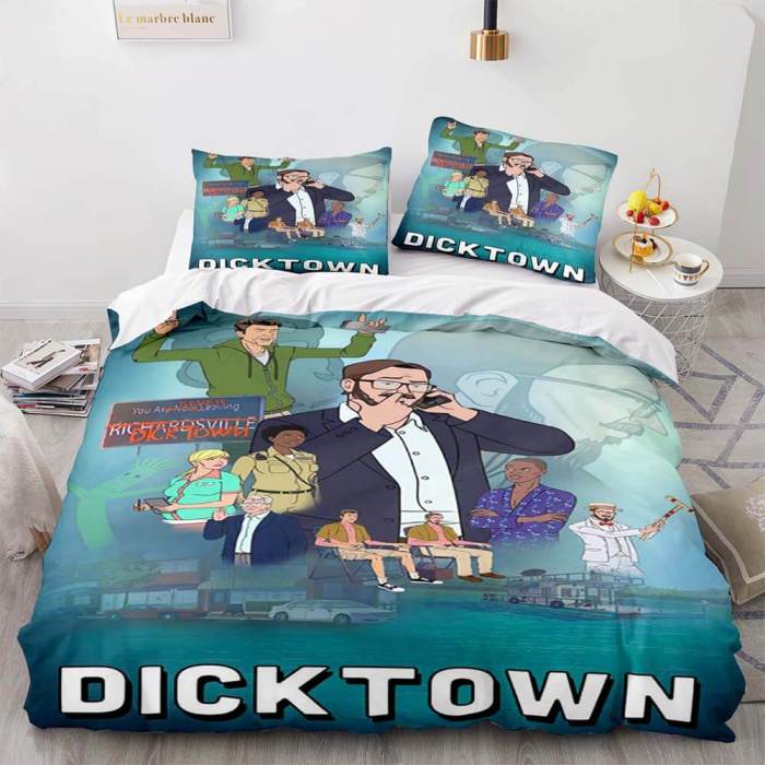 Dicktown Season 2 Bedding Set Quilt Duvet Cover Bedding Sets