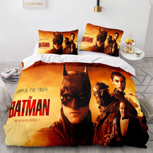 The Batman Bedding Set Quilt Duvet Cover Bedding Sets