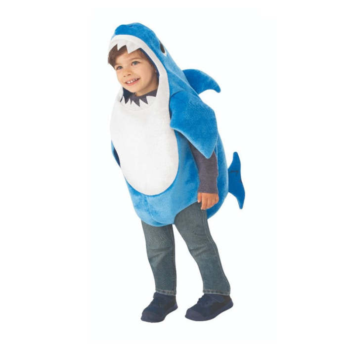 Cute Shark Family Costume Cosplay Toddler  Halloween Costume For Kids Carnival Party Suit