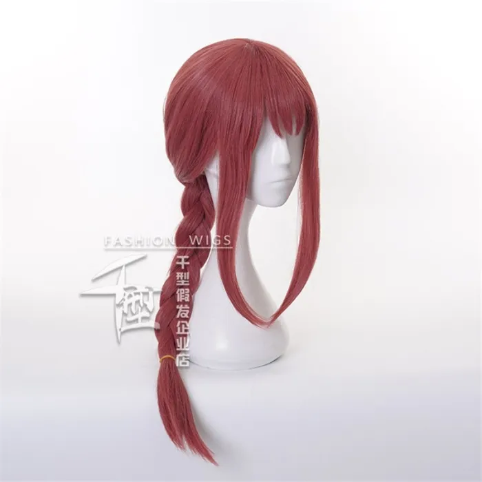 Makima Wig Cosplay Set Anime Chainsaw Man Character Costume Prop Uniform