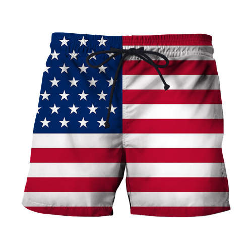 American Flag Shorts