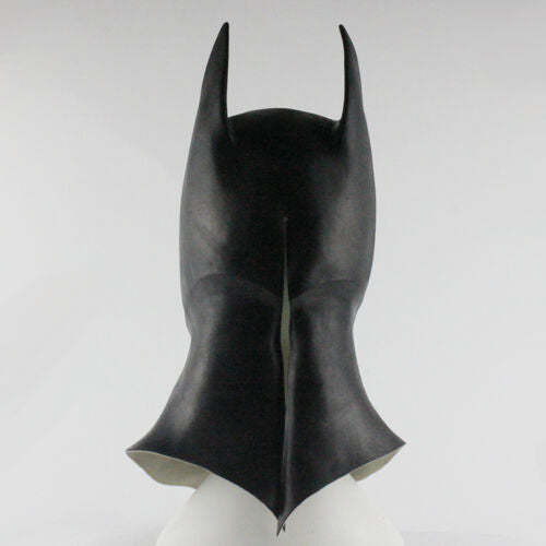 Batman Cosplay  Mask Superman Latex Helmet  Halloween Props