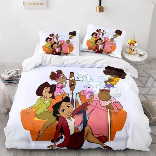  The Proud Family Bedding Set Quilt Duvet Cover Bedding Sets