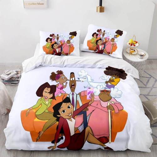 Disney The Proud Family Bedding Set Quilt Duvet Cover Bedding Sets