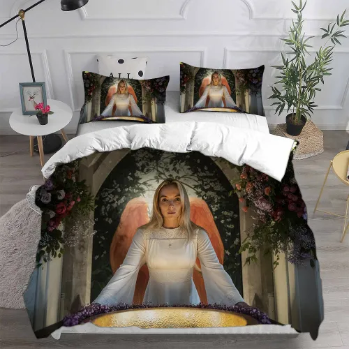 Killing Eve Cosplay Bedding Set Duvet Cover Pillowcases Halloween Home Decor