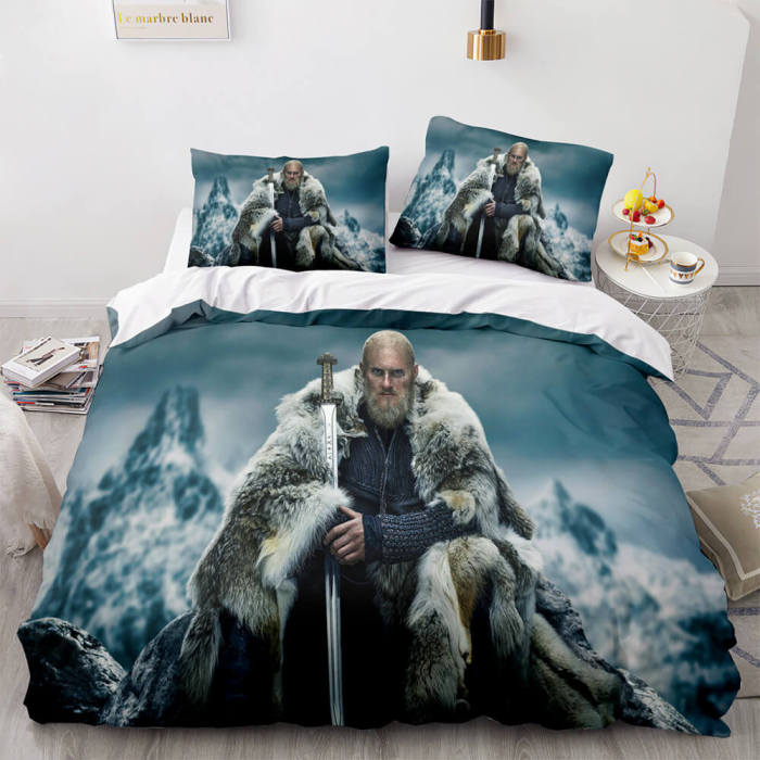 Vikings Valhalla Rising Bedding Set Quilt Duvet Cover Bed Sets