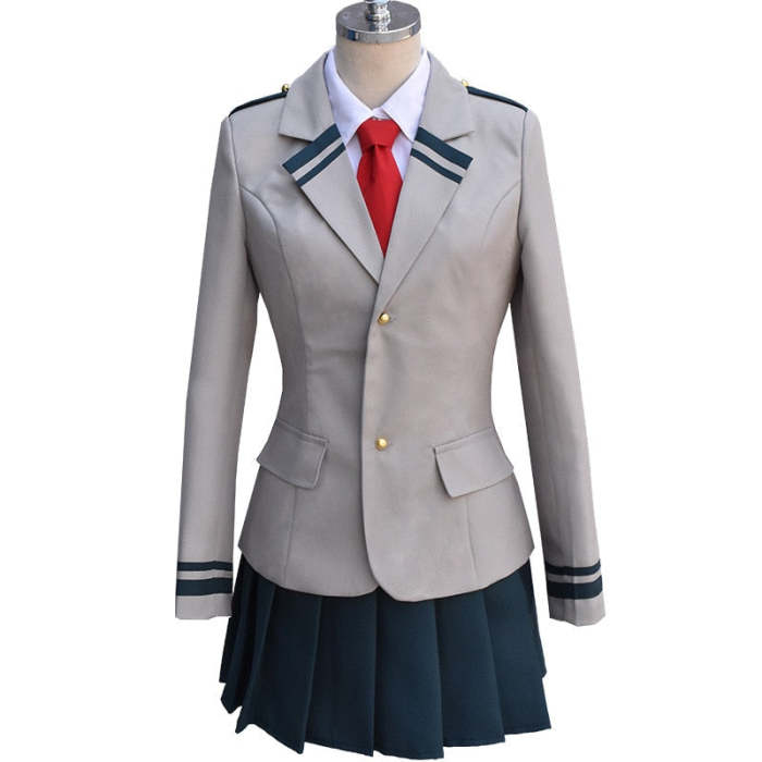 Anime My Hero Academia Midoriya Izuku Cosplay High School Student Uniform