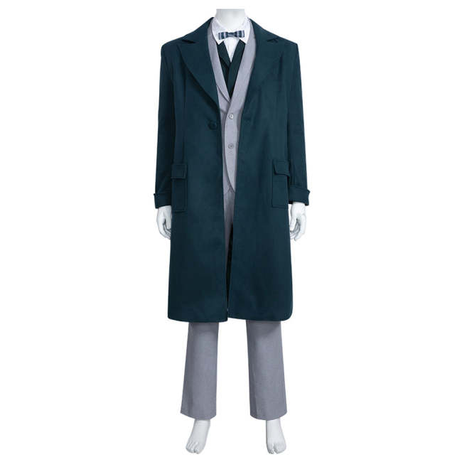 Fantastic Beasts: The Secrets Of Dumbledore  T Scamander Cosplay Costume Outfits Halloween Carnival Suit