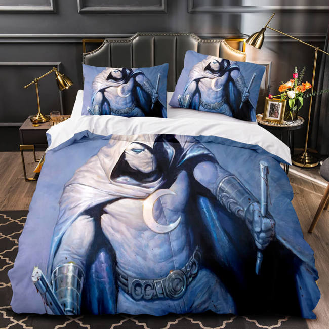 Moon Knight Bedding Cosplay Quilt Duvet Covers Decoration Bed
