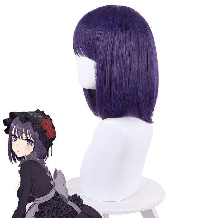 My Dress-Up Darling Sono Bisque Doll Wa Koi Wo Suru Kitagawa Marin Purple Cosplay Wig