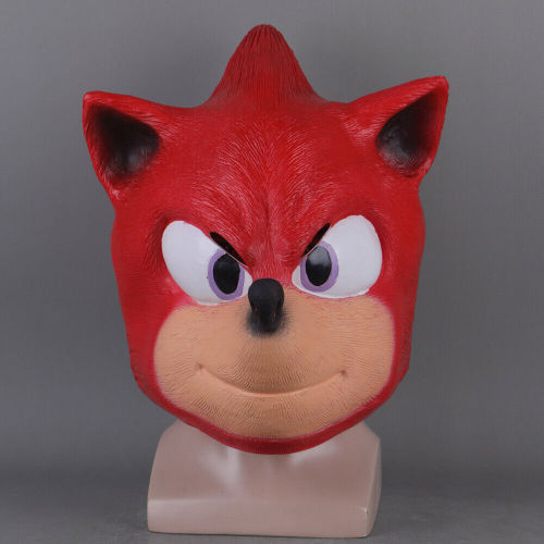 Sonic Masks The Hedgehog Knuckles Knux Echidna Cosplay Masks Masquerade Props