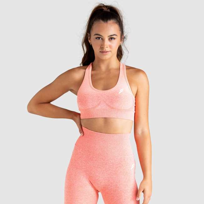 Ombre Seamless Crop - Coral