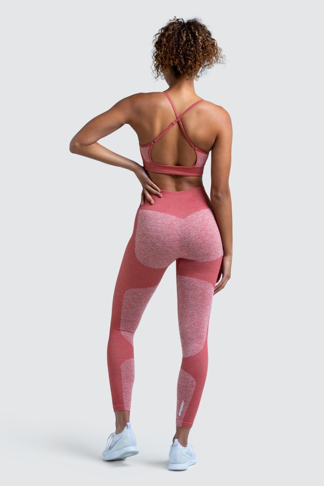 Impact Seamless Leggings - Earth Red