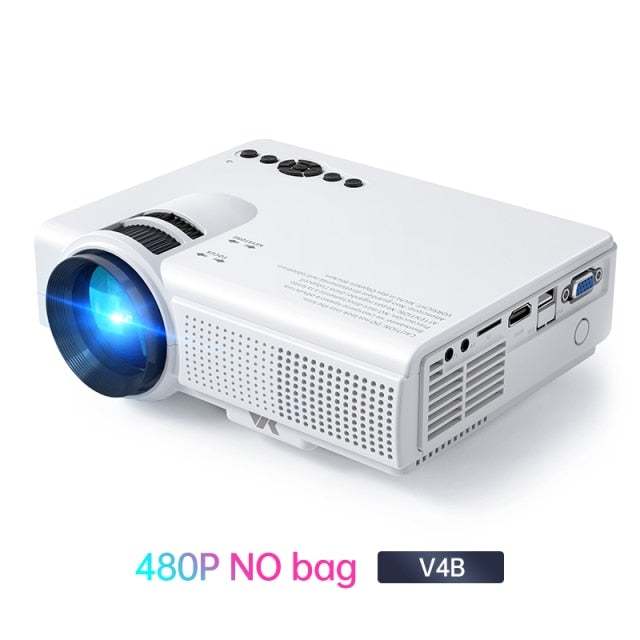 Vankyo Leisure 3 Mini Projector Supported *P 170'' Portable Projector For Home With 0 Hrs Led Lamp Life Tv Stick