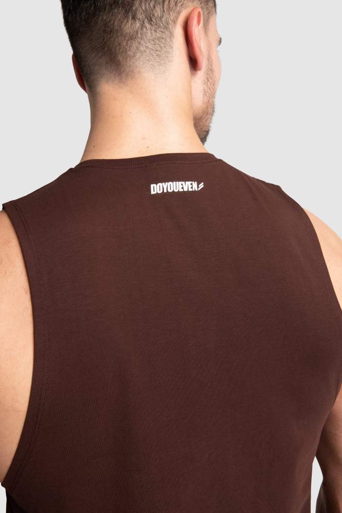 Mark Muscle Tank V3 - Dark Brown