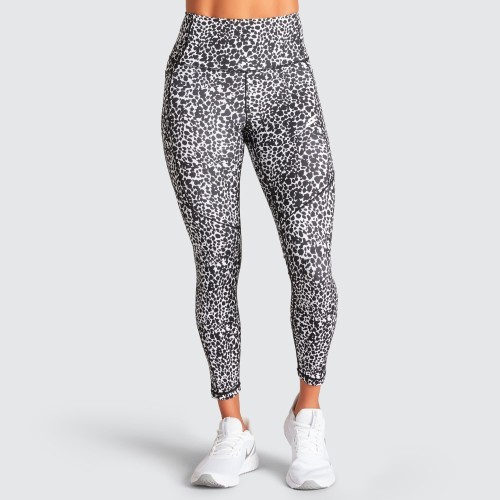 Excel+ Leggings - Black Cheetah