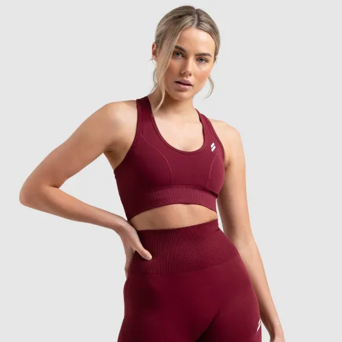 Hyperflex 2 Crop - Sangria Red