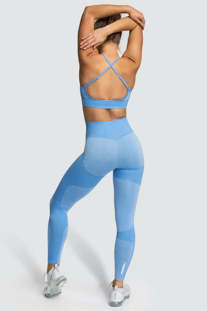 Impact Seamless Leggings - Sky Blue