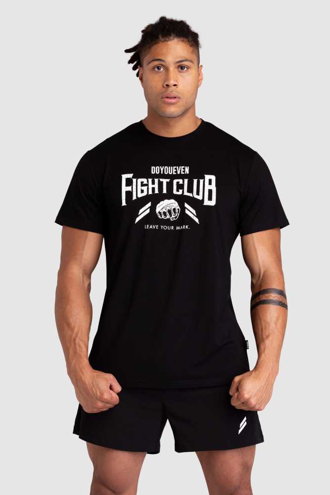 Fight Club Regular Fit Tee - Black