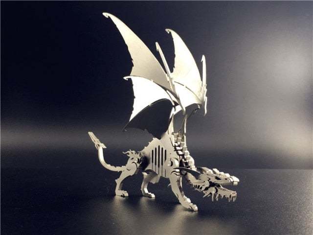 3D Metal Model Diy Assembled Scorpion King Puzzle Jigsaw Stainless Steel Detachable Model Puzzle