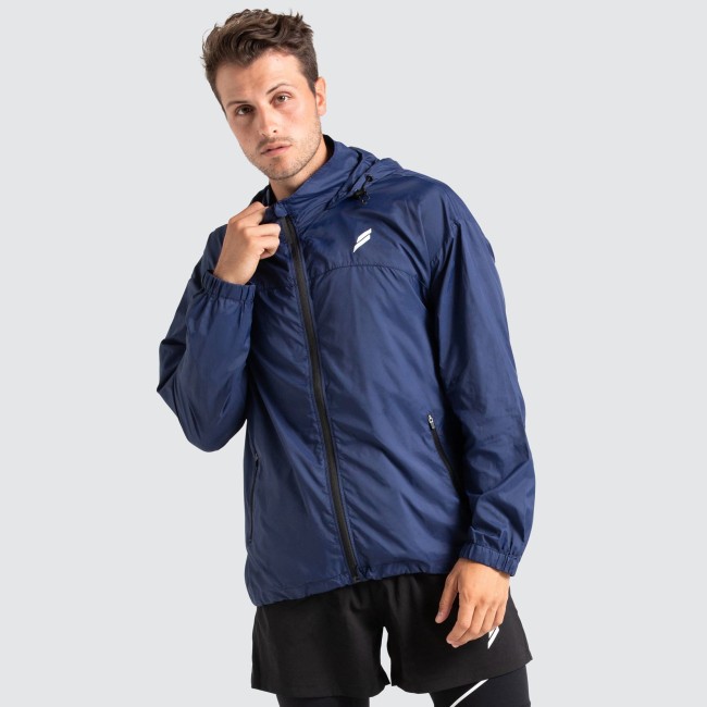 Marked Running Jacket - Navy