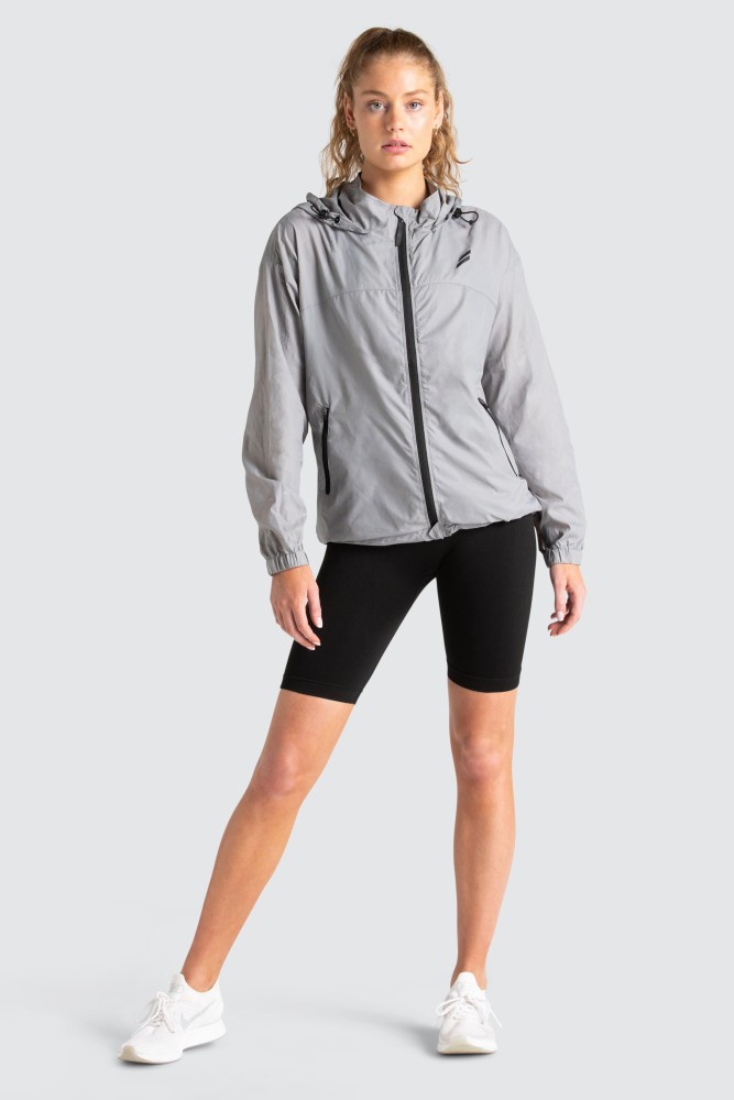 Unisex Marked Running Jacket - Grey